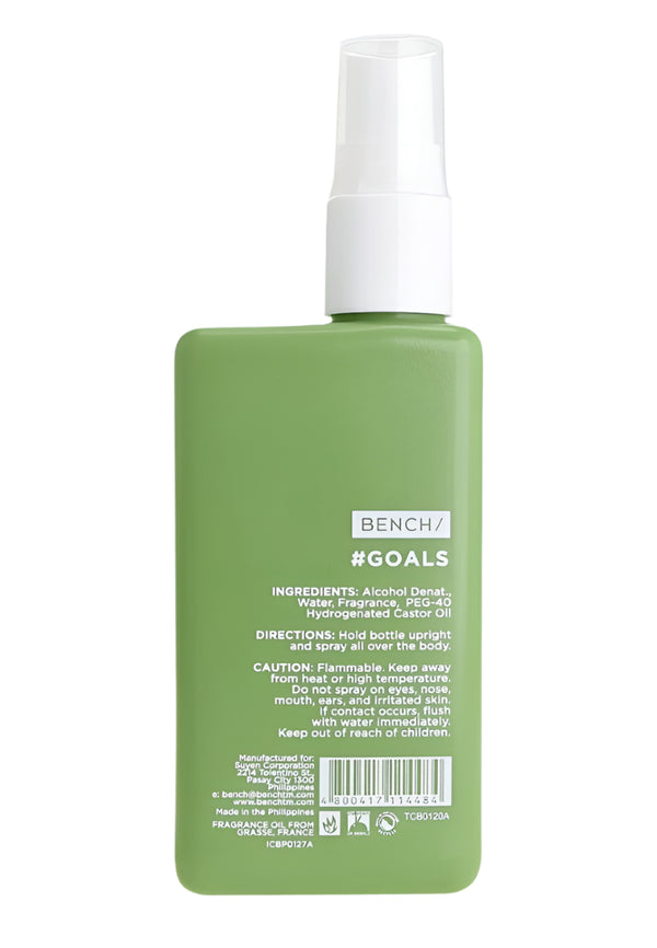 Bench Body Spray Goals