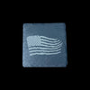 American Flag Slate Coaster – Laser Engraved