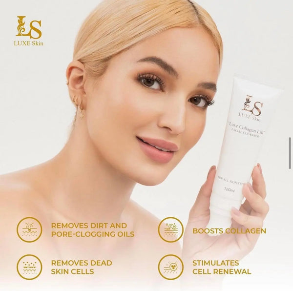 Luxe Skin Collagen Facial Cleanser