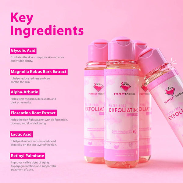 Perfect Formula Filter Free Exfoliating Facial Toner