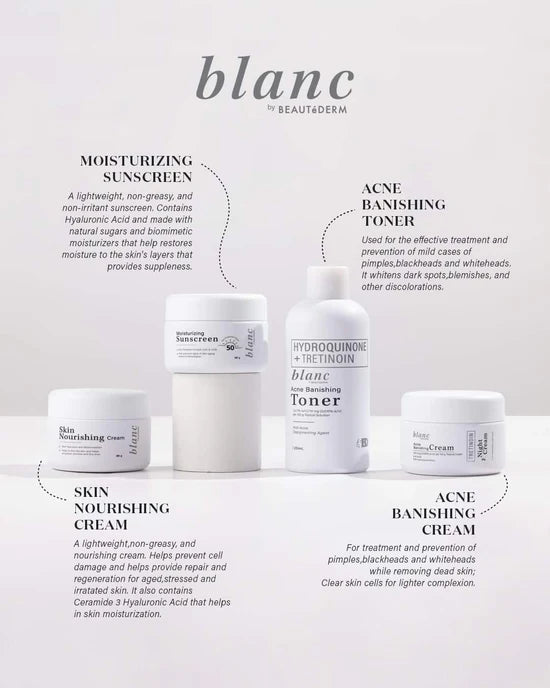 Beautederm Blanc Set