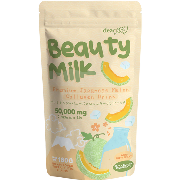 Dear Face Beauty Milk Japanese Collagen Melon Drink