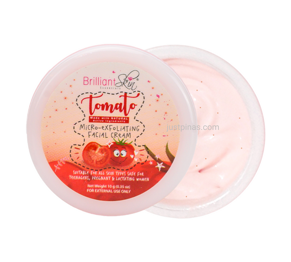 Brilliant Skin Essentials Tomato Micro Exfoliating Facial Cream