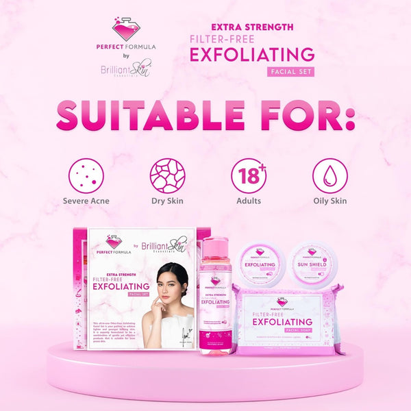 Perfect Formula Extra Strength Filter Free Exfoliating Facial Set