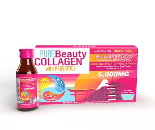 Pure Beauty Collagen Drink with Probiotic