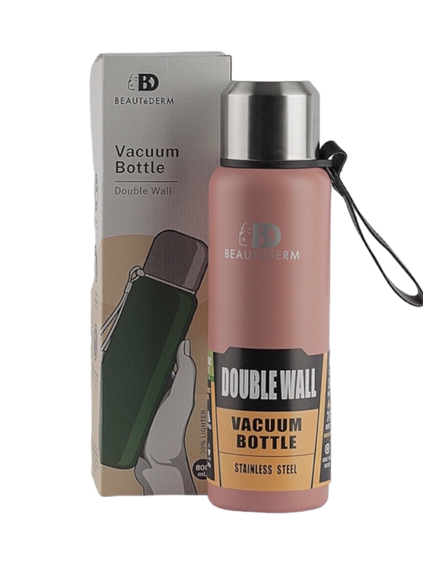 Beautederm Double Wall Stainless Steel Vacuum Bottle