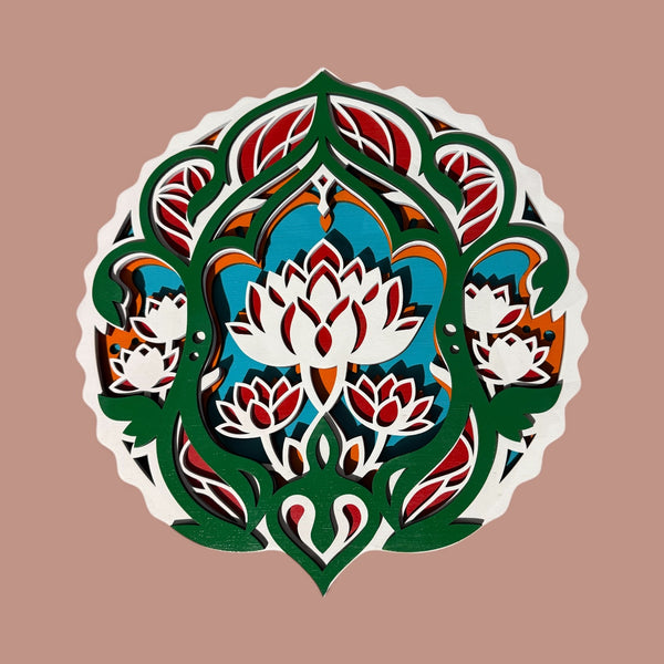 Lotus Mandala Home Decor