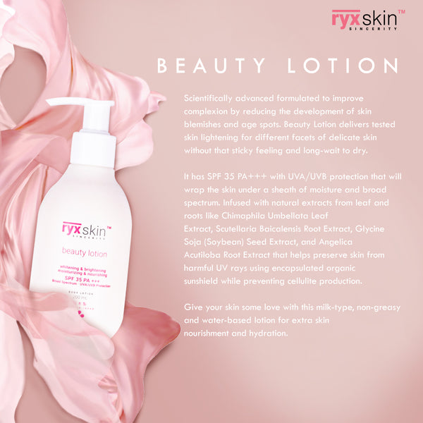 RYXSkin Beauty Lotion