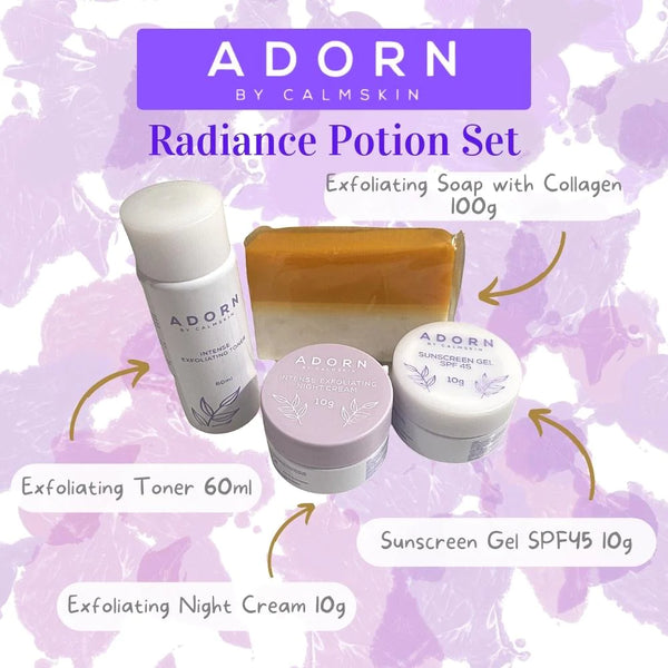 Adorn Radiance Potion Intense Exfoliating Set