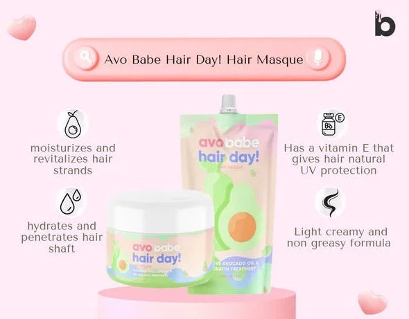 Babe Formula Avo Babe Hair Day Hair Masque Refill Pack