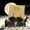 Skeleton Halloween Acrylic Earrings