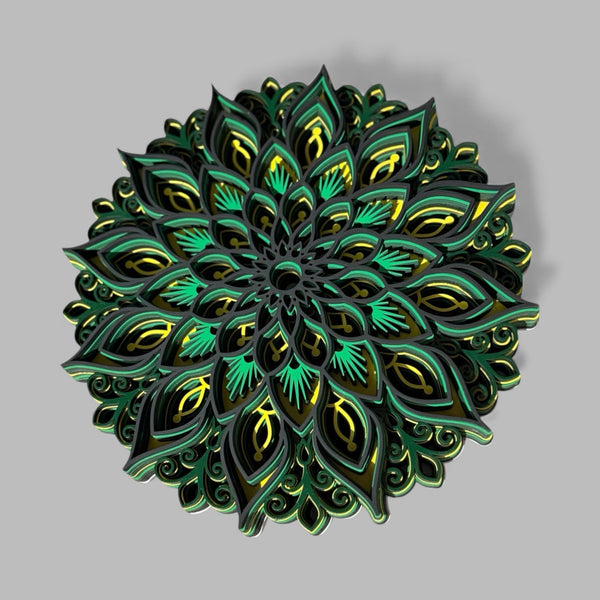 Layered Mandala Home Decor