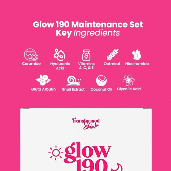 Transformed Skin Glow 190 Maintenance Set