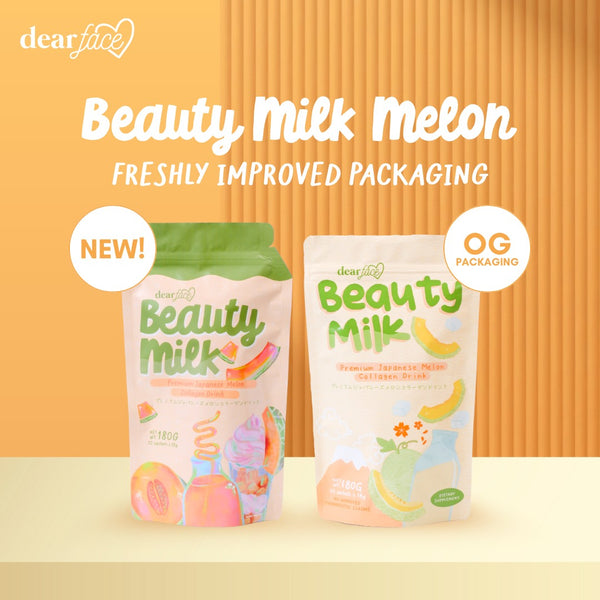 Dear Face Beauty Milk Japanese Collagen Melon Drink