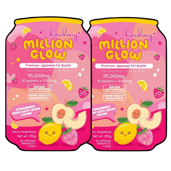 Million Glow Strawberry Peach with Lemon