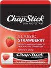 Chap Stick Skin Protectant Classic Strawberry