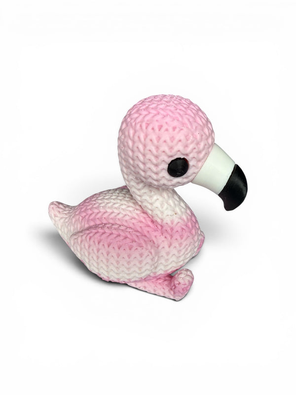 Cute 3D Printed Mini Desk Flamingo