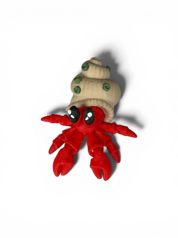 Cute 3D Printed Mini Desk Hermit Crab