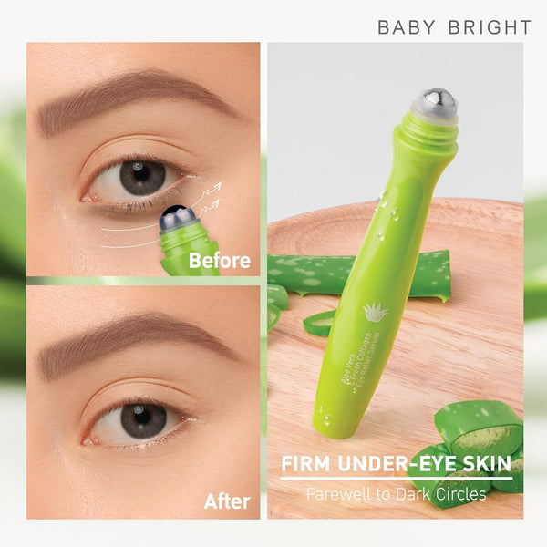 Baby Bright Eye Roller Serum Aloe Vera & Fresh Collagen