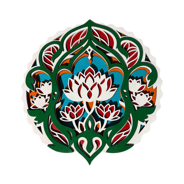 Lotus Mandala Home Decor