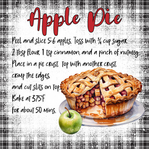 Baking Recipe Magnet