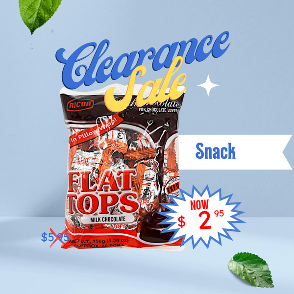 Ricoa Flat Tops Milk Chocolate