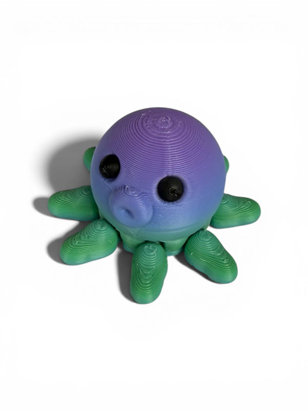 Cute 3D Printed Mini Desk Octopus