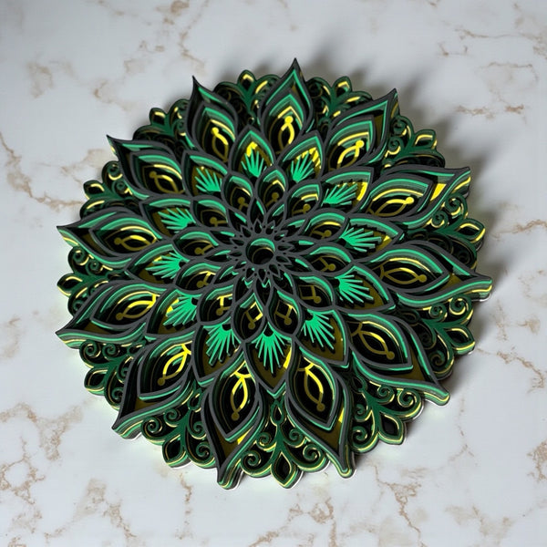 Layered Mandala Home Decor