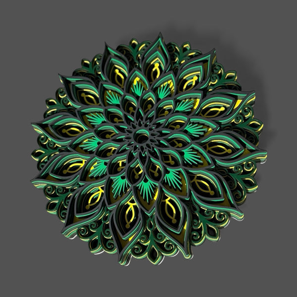 Layered Mandala Home Decor