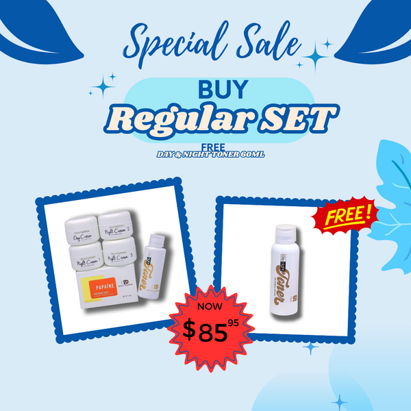 Beautederm Regular Set with FREE Day & Night Toner 60ml