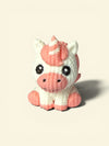 Cute 3D Printed Mini Desk Unicorn