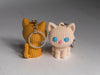 Knitted Kitty Keychain