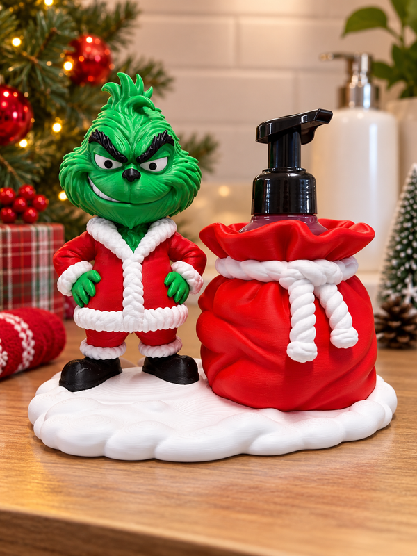 Christmas Themed Soap Holder - Green Man
