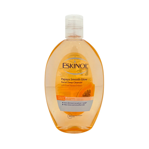 Eskinol – Papaya Smooth Glow Facial Deep Cleanser with Pure Papaya Extract