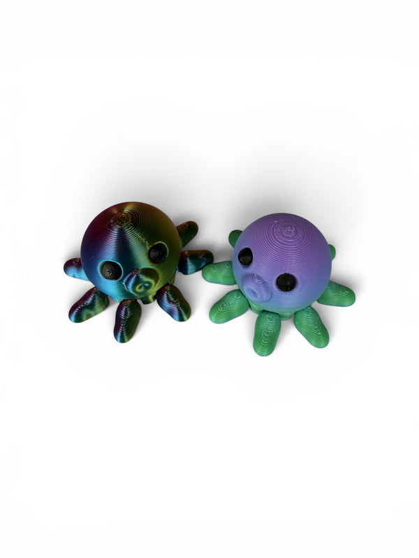 Cute 3D Printed Mini Desk Octopus