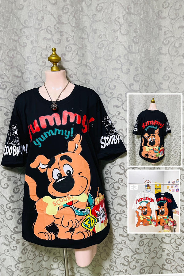 Oversized T-shirt Yummy Scooby