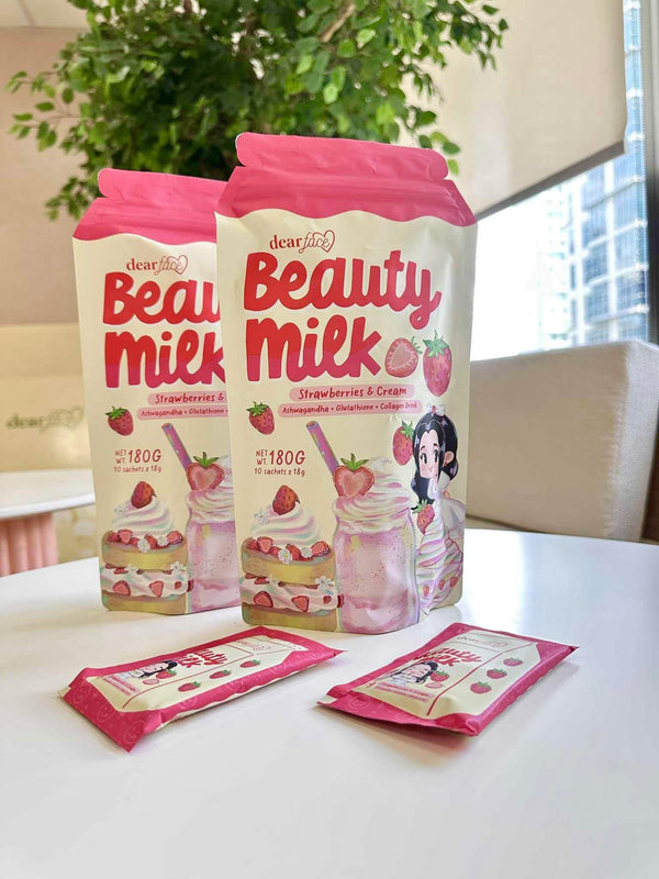 Dear Face Beauty Milk Strawberries and Cream