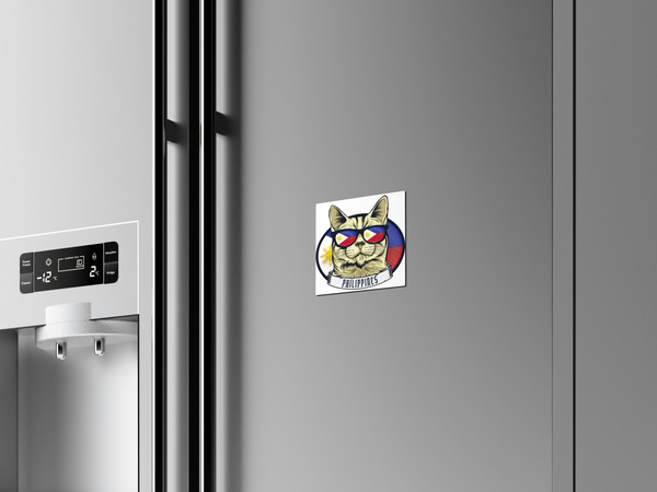 Cute Philippine Cat Magnet