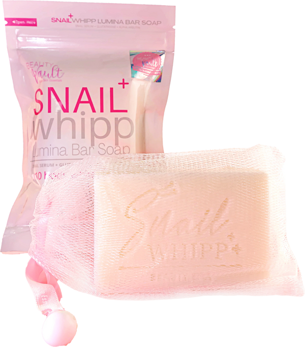Beauty Vault Snail Whipp Lumina Bar Soap