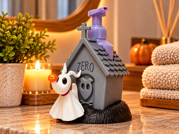 Halloween Themed Soap Holder - Zero
