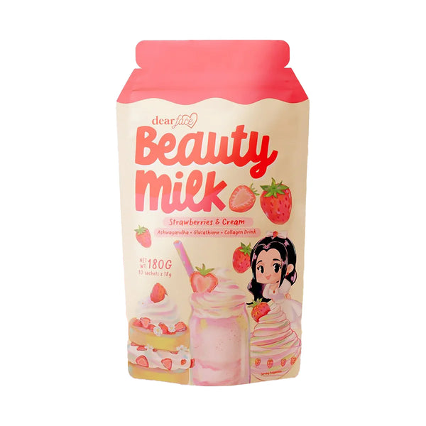Dear Face Beauty Milk Strawberries and Cream