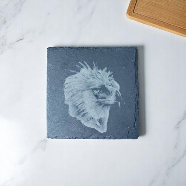 Slate Coaster – Laser Engraved (Philippines  Eagle)