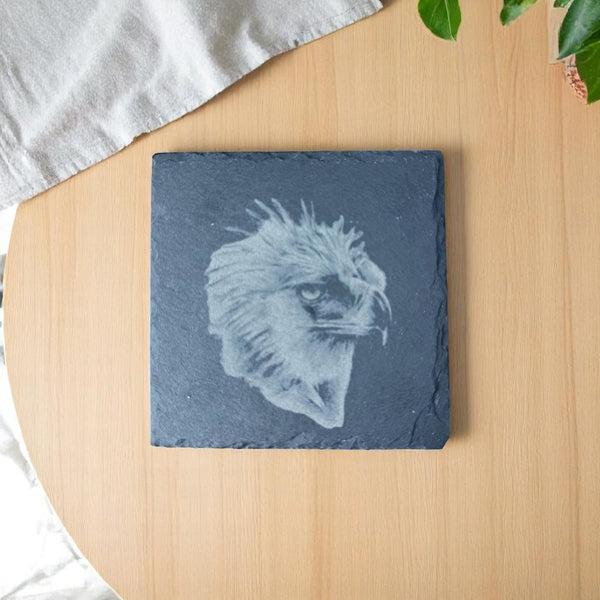 Slate Coaster – Laser Engraved (Philippines  Eagle)