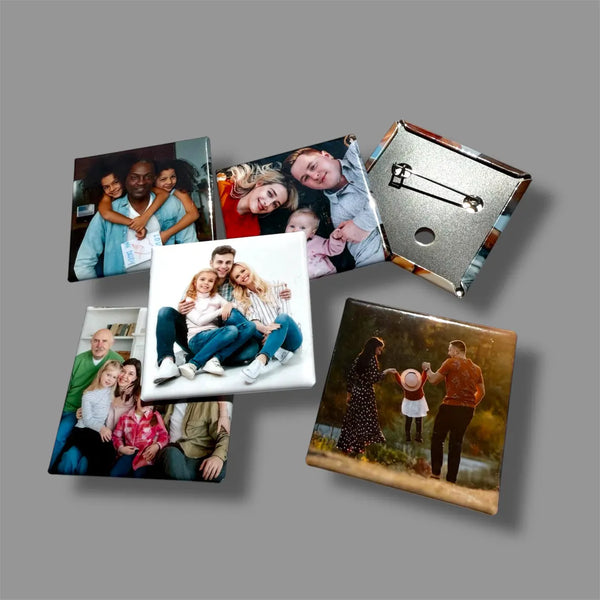 Custom Photo Fridge Pins