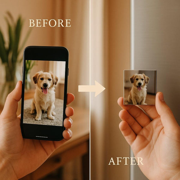 Custom Photo Fridge Magnet