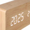 Wooden LED Digital Alarm Clock