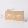 Wooden LED Digital Alarm Clock