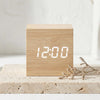 Wooden LED Digital Alarm Clock