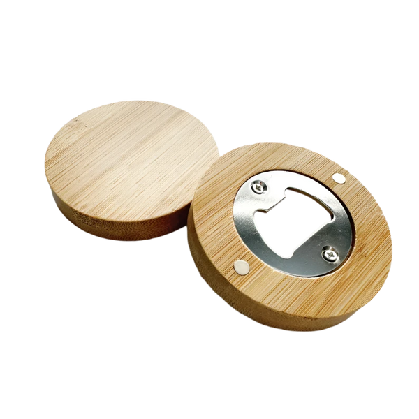 Refrigerator Bamboo Bottle Opener