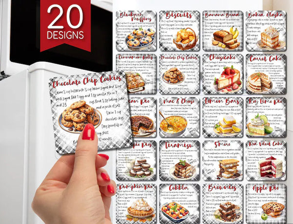 Baking Recipe Magnet